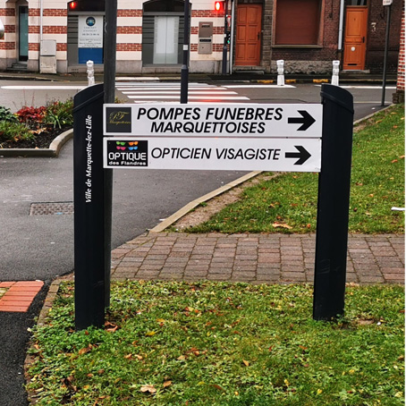 Portique URBACOM à Marquette-lez-Lille
