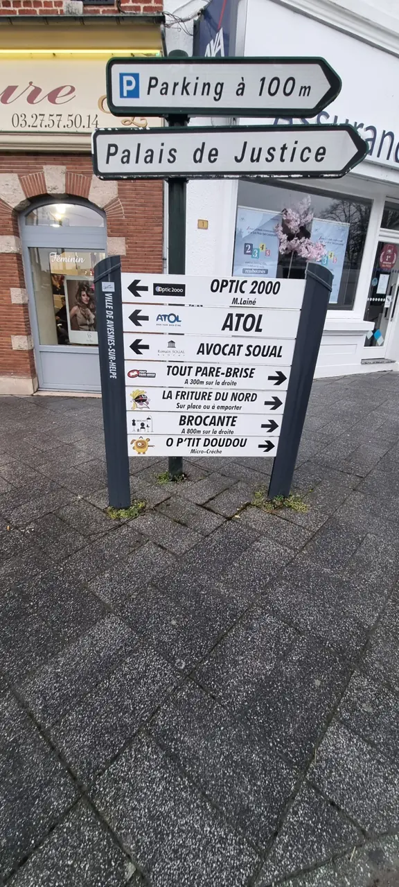 Portique URBACOM à Avesnes-sur-Helpe