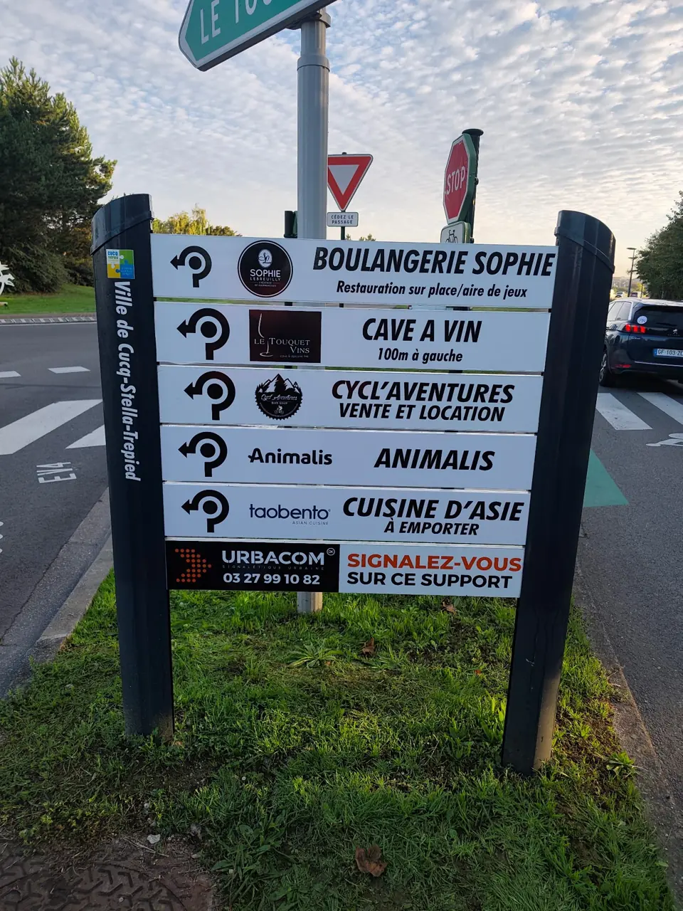Portique URBACOM à Cucq