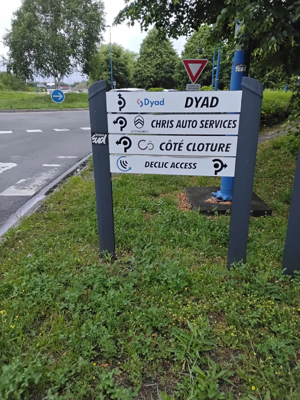 Portique URBACOM, Flers-en-Escrebieux
