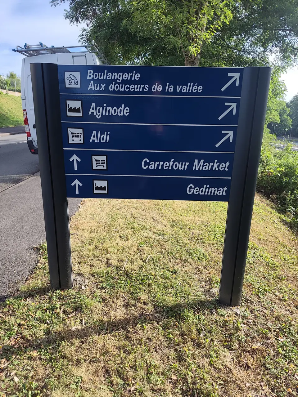 Portique URBACOM à Fumay